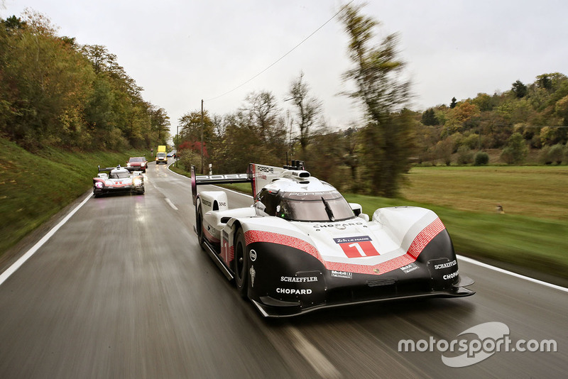 Porsche 919 Hybrid Evo, sulle strade della Germania