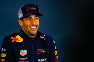 Daniel Ricciardo, Red Bull Racing en conférence de presse