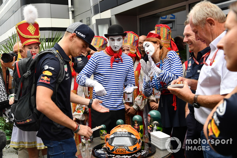 Suasana ulang tahun Max Verstappen, Red Bull Racing