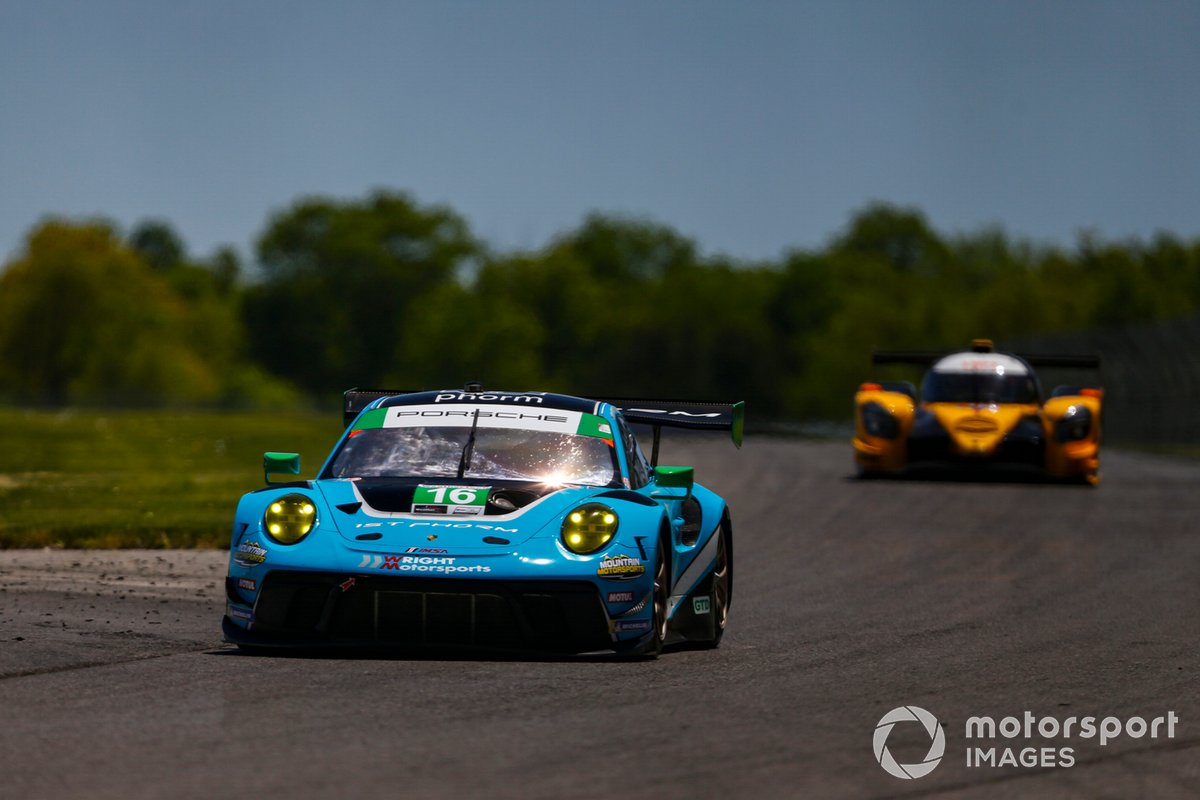 #16 Wright Motorsports Porsche 911 GT3R: Ryan Hardwick, Jan Heylen