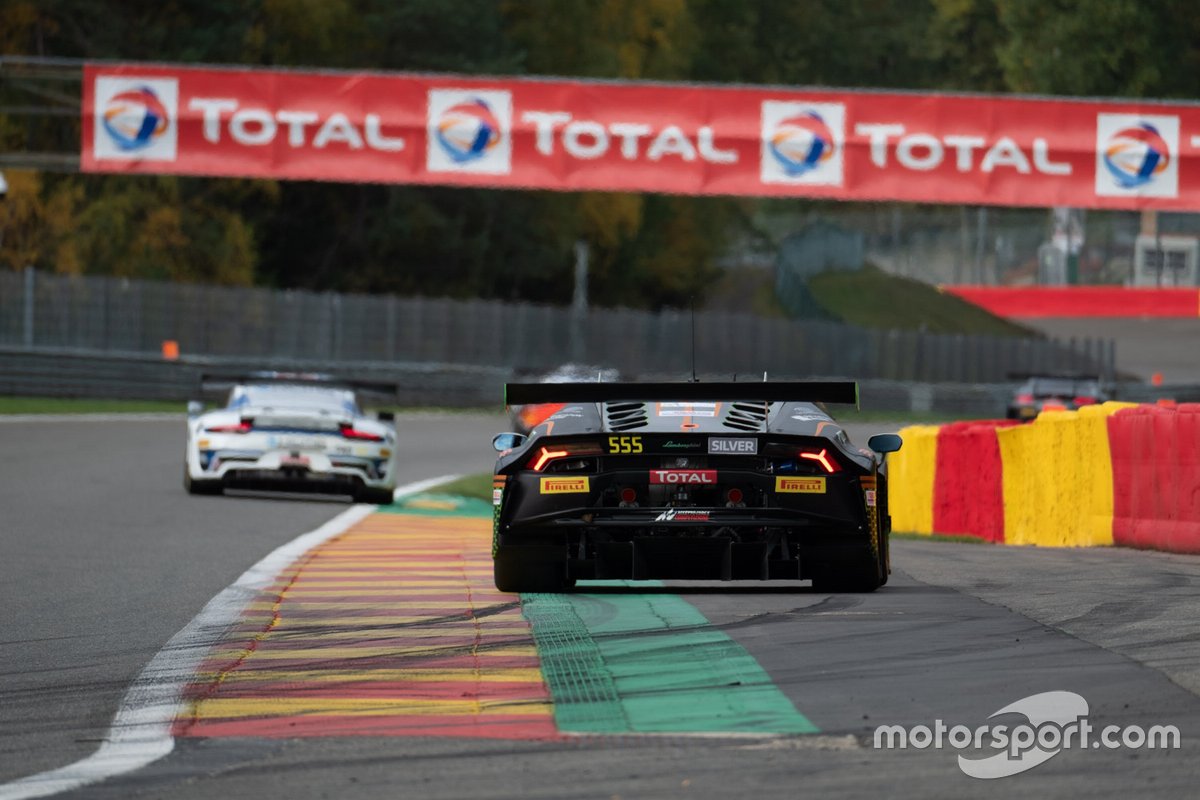 #555 Orange 1 FFF Racing Team Lamborghini Huracan GT3 Evo: Florian Latorre, Baptiste Moulin, Taylor Proto, Hugo Chevalier