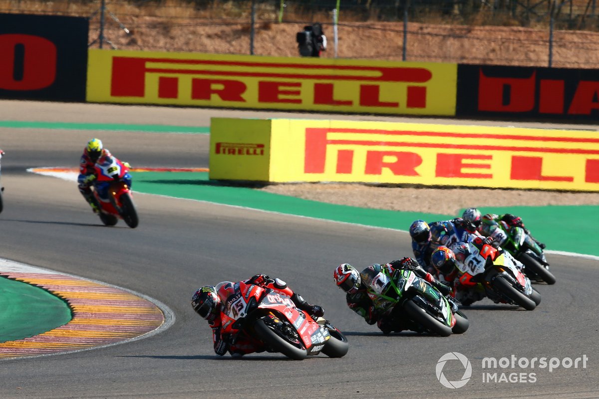 Scott Redding, Aruba.it Racing Ducati, Jonathan Rea, Kawasaki Racing Team, Michael Ruben Rinaldi, Team Goeleven