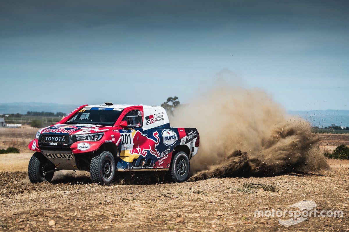 Nasser Al-Attiyah, Mathieu Baumel, Toyota