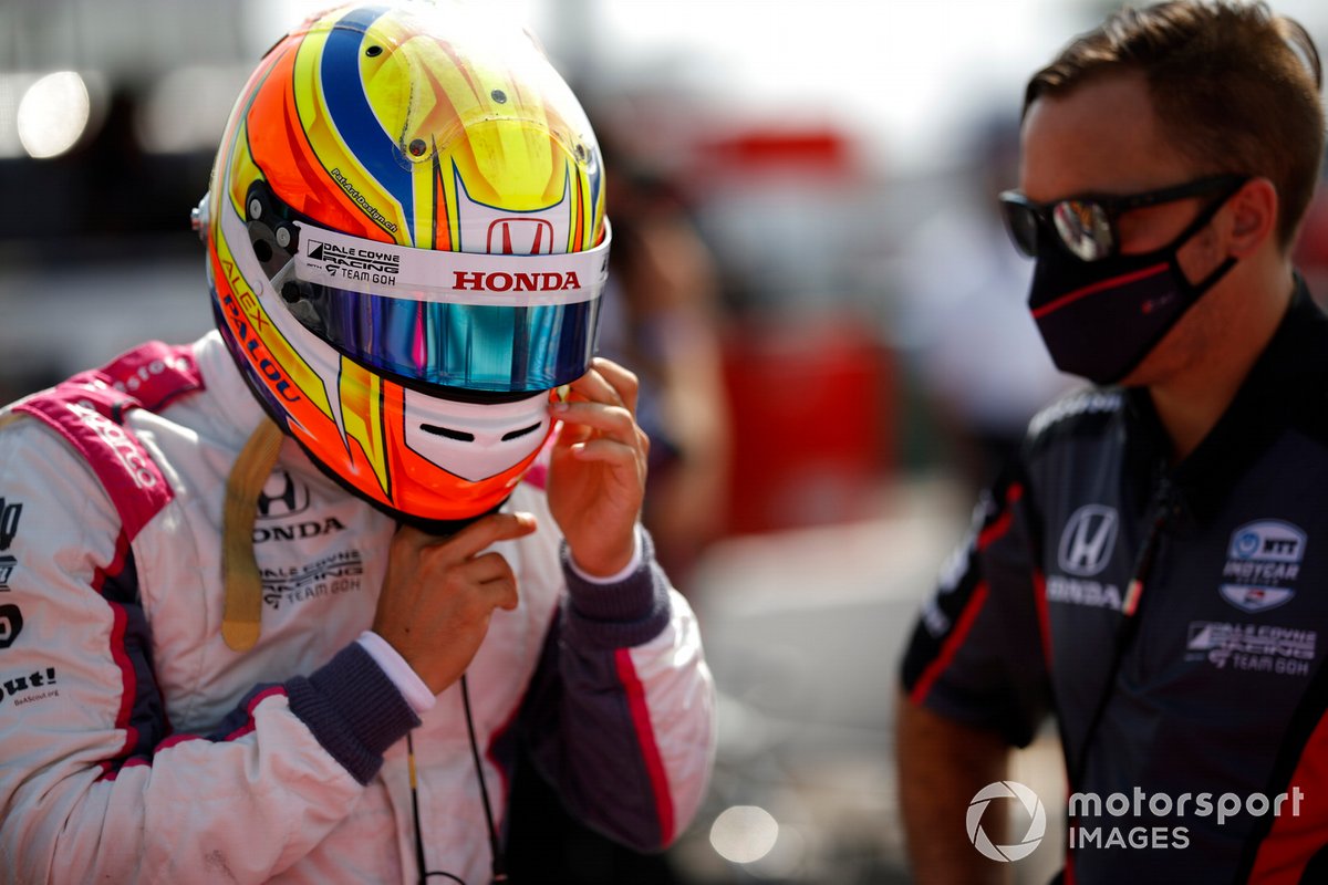 Alex Palou, Dale Coyne Racing with Team Goh Honda
