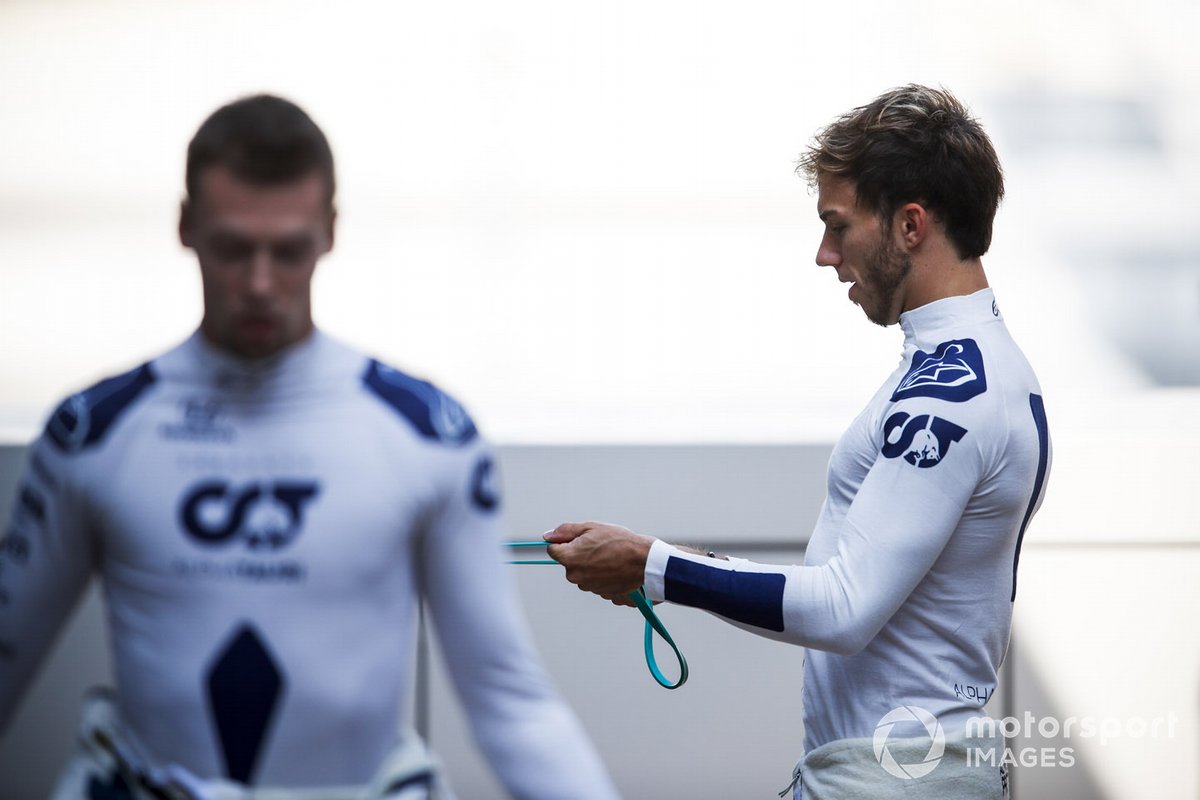 AlphaTauri: Gasly renovó hasta 2021. Kvyat se marcha