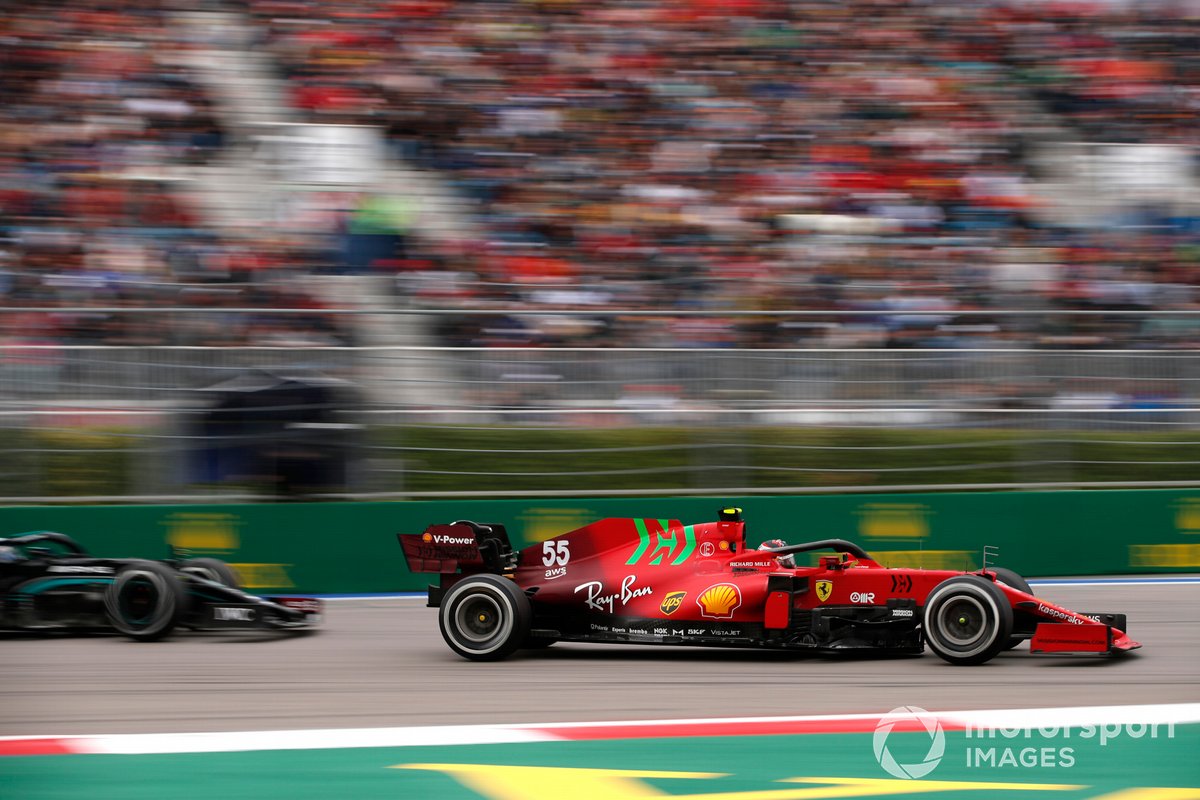 Carlos Sainz Jr, Ferrari SF21