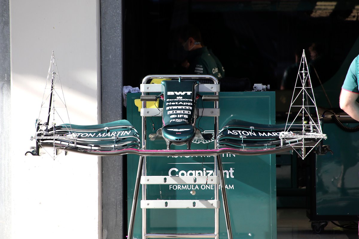 Aston Martin Racing AMR21 front wing