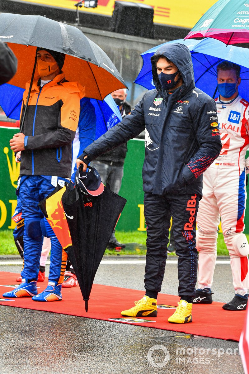 Lando Norris, McLaren, Sergio Pérez, Red Bull Racing