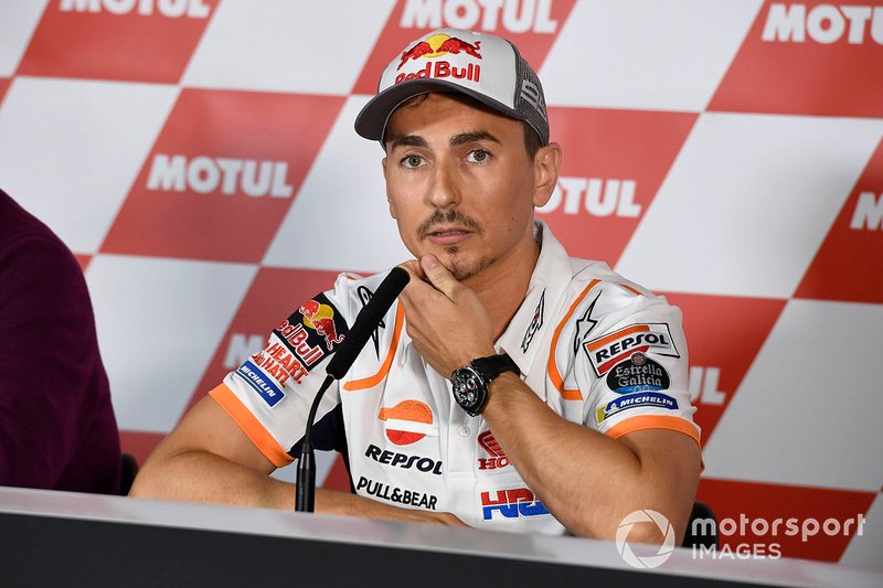 Jorge Lorenzo, Repsol Honda Team announcing retirement