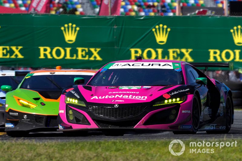 #86 Meyer Shank Racing w/Curb-Agajanian Acura NSX GT3, GTD: Mario Farnbacher, Matt McMurry, Shinya Michimi, Jules Gounon