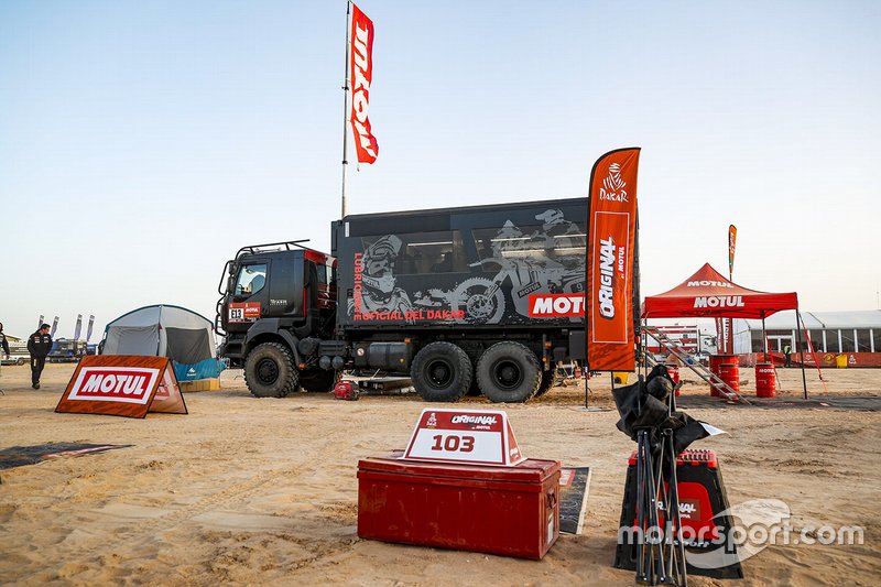 Motul Racing Lab truck