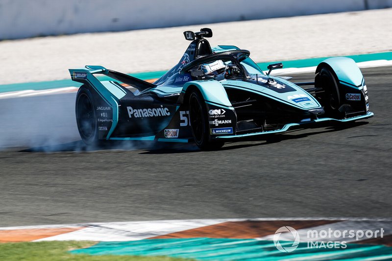 James Calado, Jaguar Racing, Jaguar I-Type 4, locks up