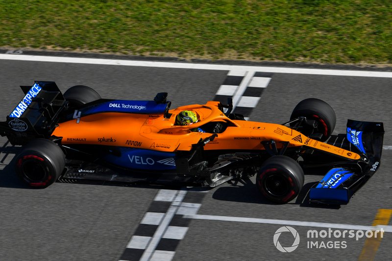 Lando Norris, McLaren MCL35 