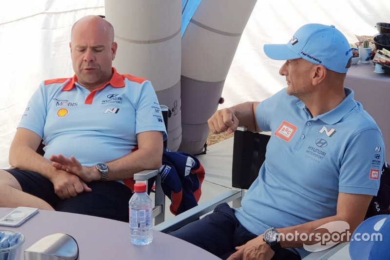 Andrea Adamo, Team principal Hyundai Motorsport, Gabriele Tarquini