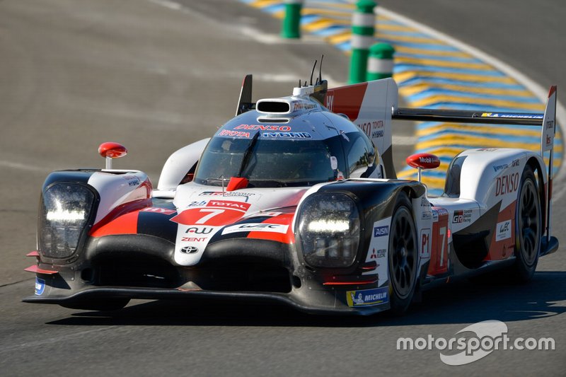 #7 Toyota Gazoo Racing Toyota TS050: Mike Conway, Kamui Kobayashi, Jose Maria Lopez, Brendon Hartley, Sébastien Buemi