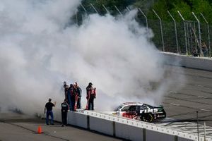 Race Winner Cole Custer, Stewart-Haas Racing, Ford Mustang FIMS Manufacturing