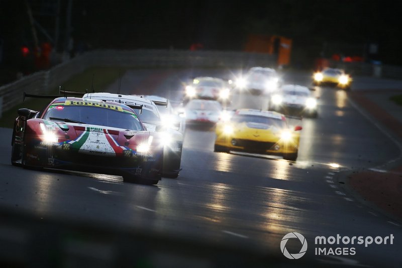 #51 AF Corse Ferrari 488 GTE EVO: Alessandro Pier Guidi, James Calado, Daniel Serra 