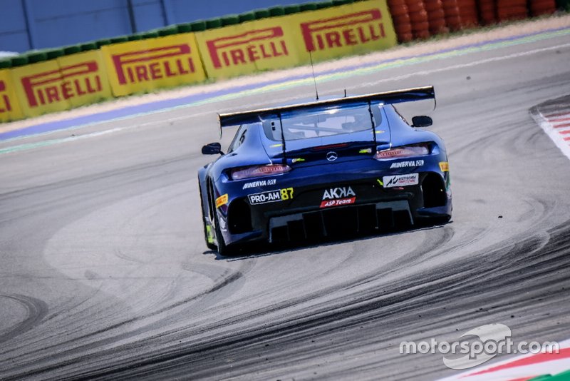 #87 Akka ASP Team Mercedes-AMG GT3: Mauro Ricci, Jim Pla