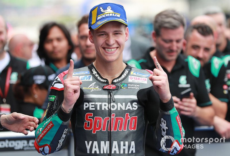 Polesitter Fabio Quartararo, Petronas Yamaha SRT