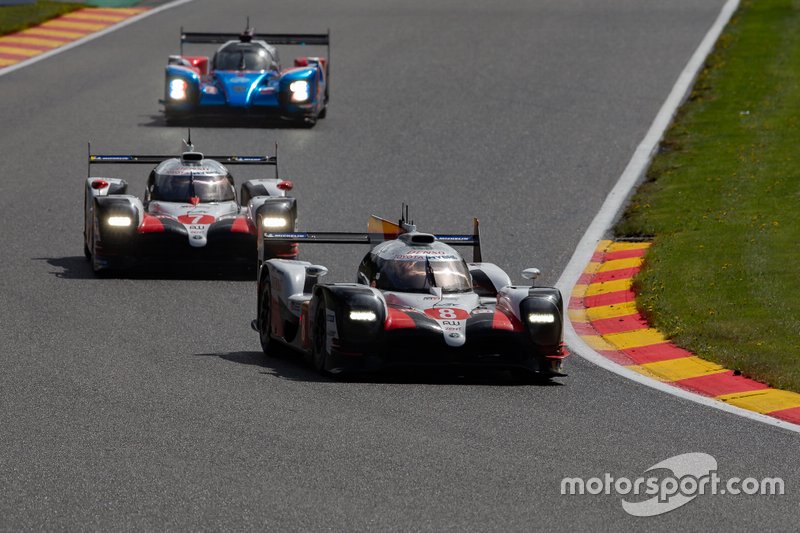 #8 Toyota Gazoo Racing Toyota TS050: Sebastien Buemi, Kazuki Nakajima, Fernando Alonso