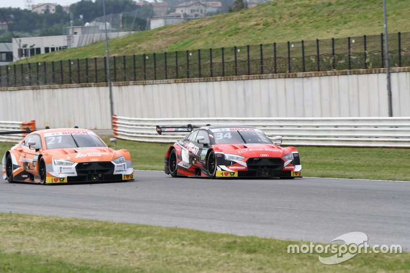 Pietro Fittipaldi, Audi Sport Team Rosberg, Audi RS 5 DTM e Andrea Dovizioso, Audi Sport Team WRT, Audi RS 5 DTM