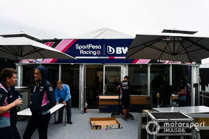 El hospitality de Racing Point