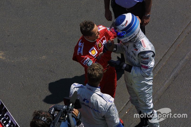 Ralf Schumacher, Michael Schumacher, Mika Hakkinen