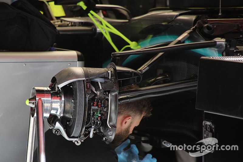 Mercedes AMG F1 technical detail