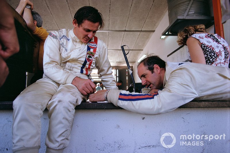 Bruce McLaren and Denny Hulme