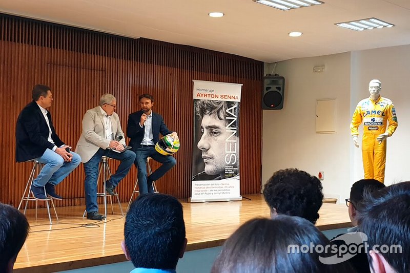 Presentación libro Senna José María Rubio