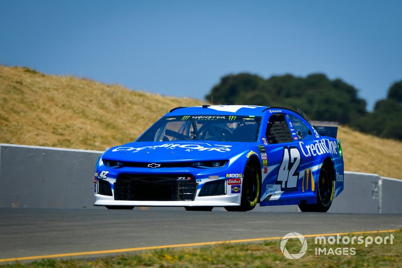 Kyle Larson, Chip Ganassi Racing, Chevrolet Camaro Credit One Bank