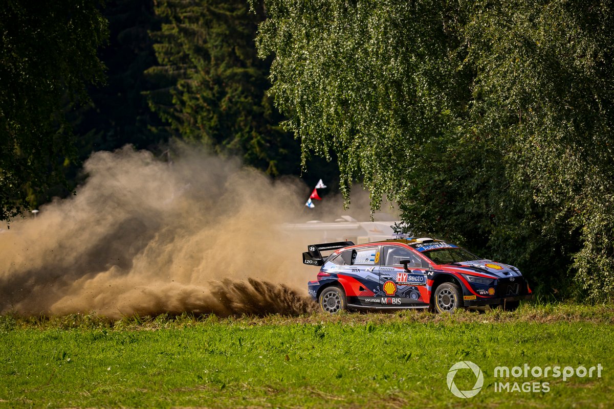 Ott Tanak, Martin Jarveoja, Hyundai World Rally Team Hyundai i20 N Rally1