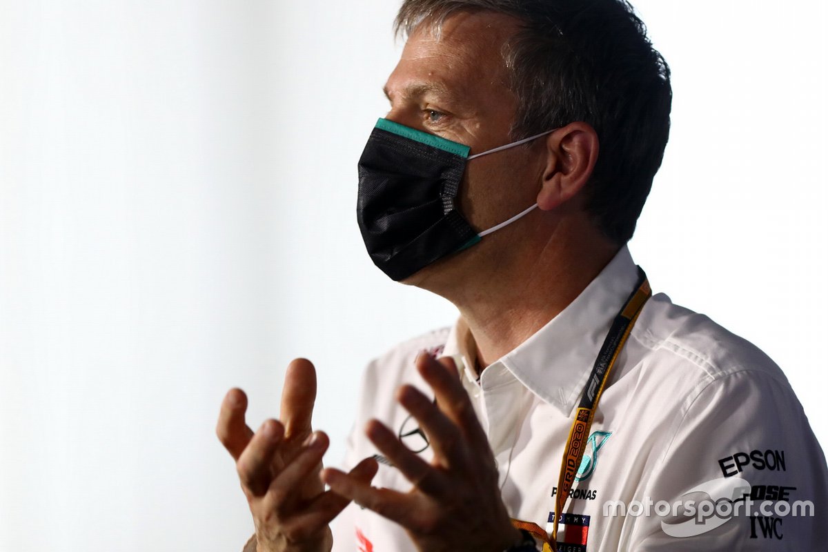 James Allison, Technical Director, Mercedes AMG, in the Team Principals Press Conference