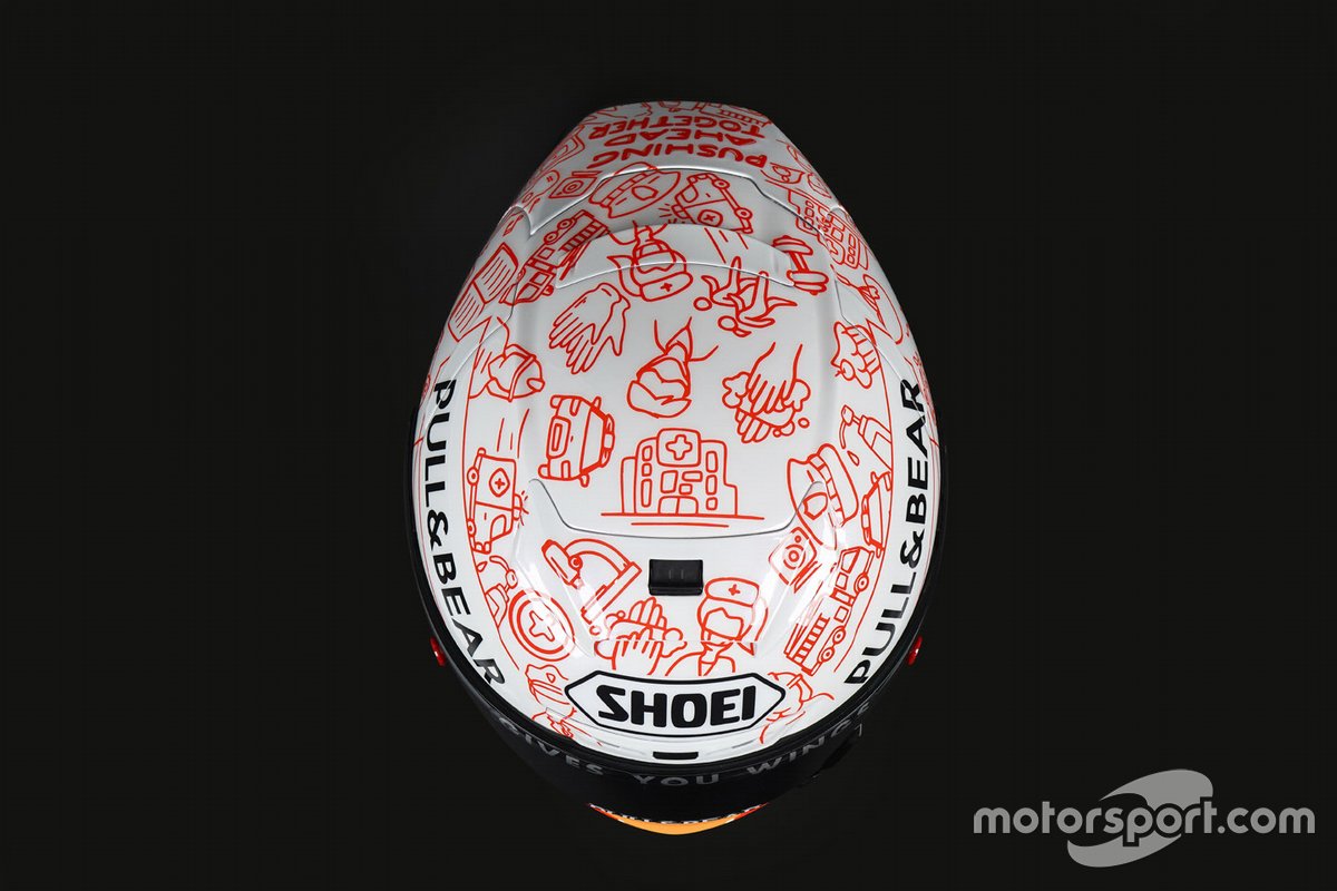 Helm: Marc Marquez, Repsol Honda Team