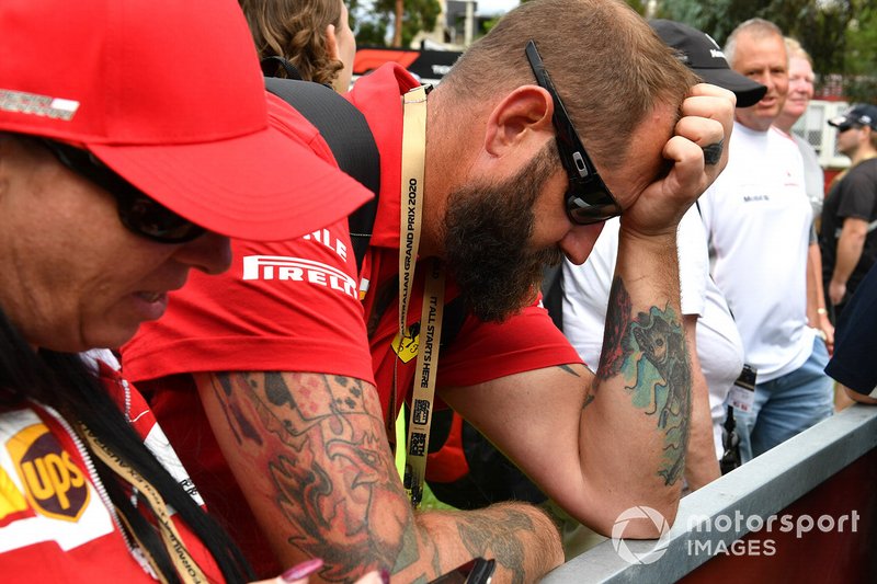 Aficionados sin poder entrar al GP de Australia