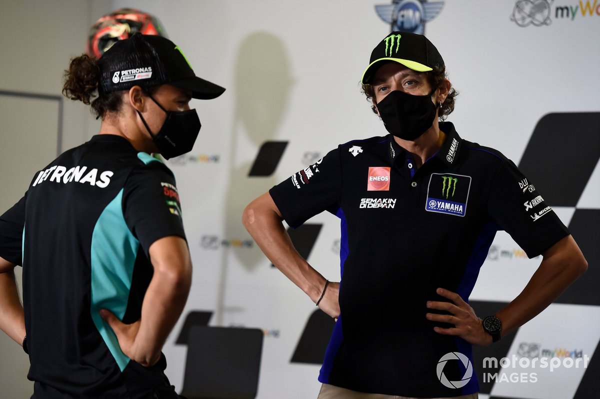 Franco Morbidelli, Petronas Yamaha SRT, Valentino Rossi, Yamaha Factory Racing