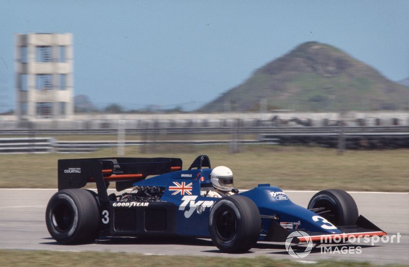 Martin Brundle, Tyrrell 012 Ford