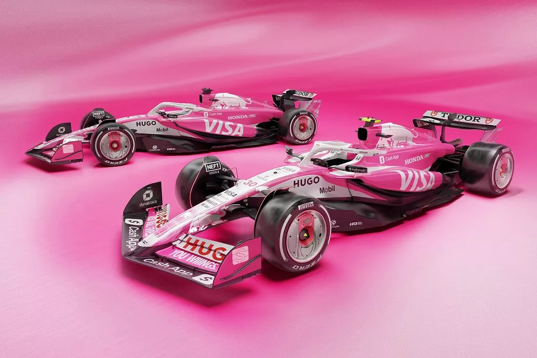 ギャラリー】新フレーバーは”甘〜い”ピンク！ レーシングブルズ、F1