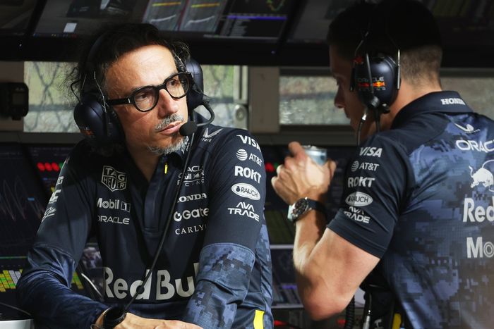 Laurent Mekies, director del equipo Red Bull Racing