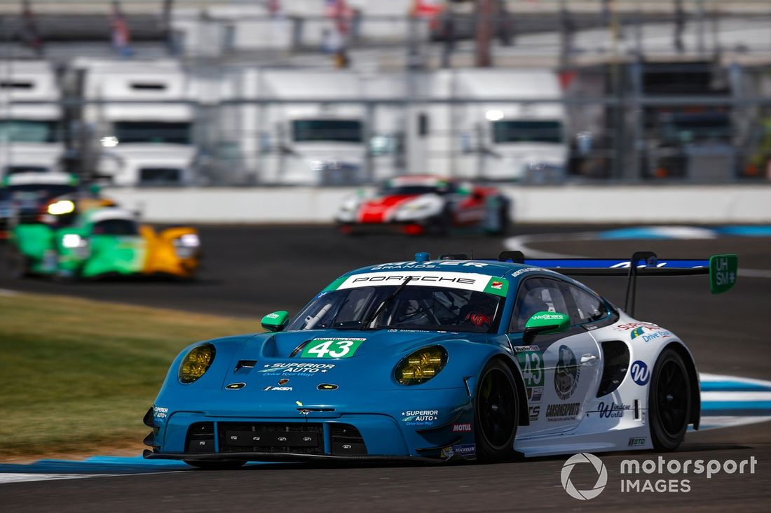 #43 Andretti Motorsports Porsche 911 GT3 R 992: Jarett Andretti, Gabby Chaves, Scott Hargrove