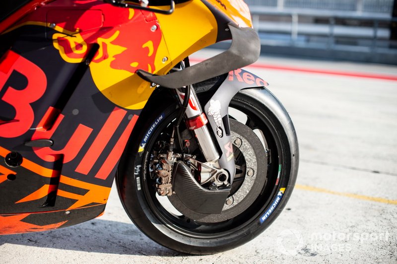KTM detalle de la moto