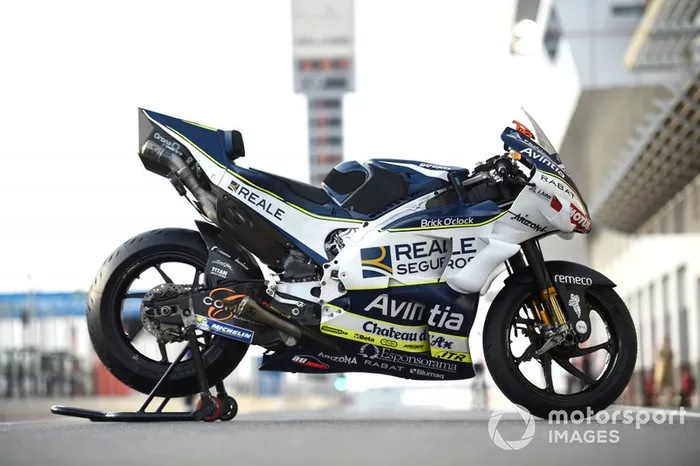 La moto del Avintia Ducati