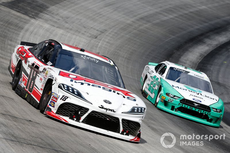 Harrison Burton, Joe Gibbs Racing, Toyota Supra Dex Imaging, Austin
