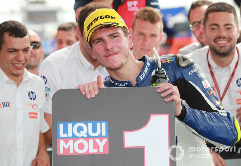 Il vincitore della gara Lorenzo Baldassarri, Pons HP40