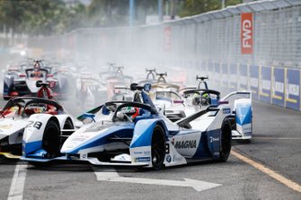 Antonio Felix da Costa, BMW I Andretti Motorsports, BMW iFE.18, Alexander Sims, BMW I Andretti Motorsports, BMW iFE.18, au départ