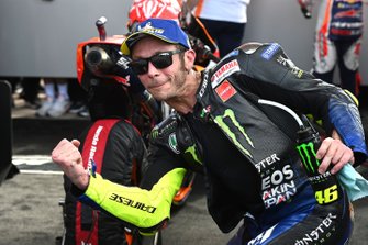Deuxième place de Valentino Rossi, Yamaha Factory Racing