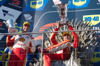Podyum: Yarış galibi Fabian Coulthard, DJR Team Penske Ford, 2. Scott McLaughlin, DJR Team Penske Ford