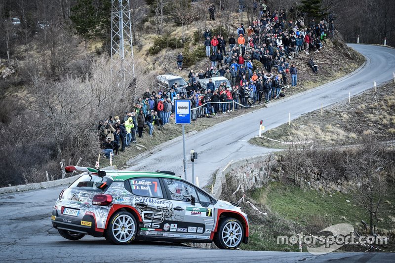 Luca Rossetti, Eleonora Mori, Citroen C3 R5 #7, FPF Sport