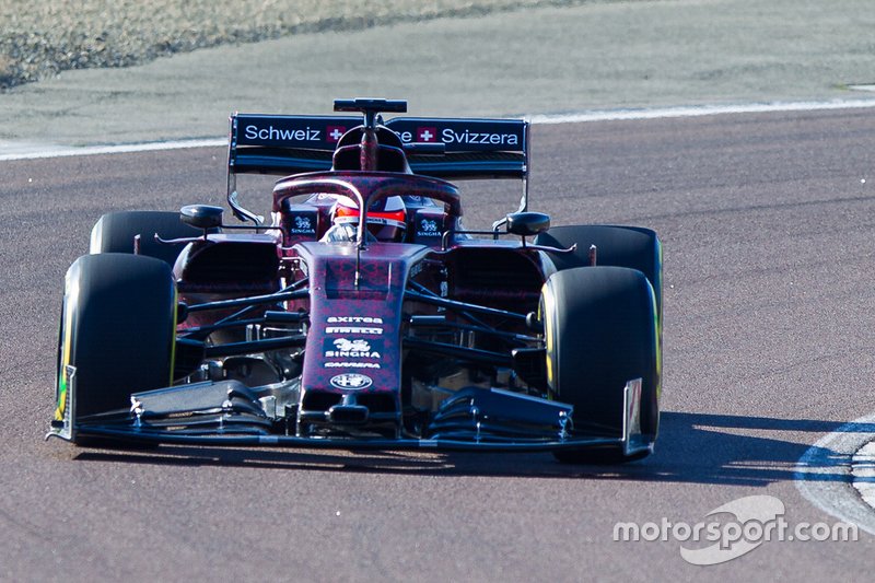 Kimi Raikkonen, carro da pré-temporada