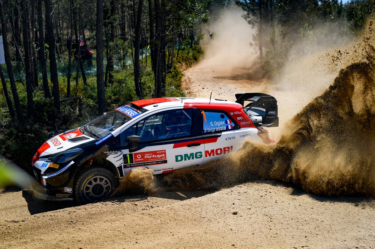 Sébastien Ogier, Julien Ingrassia, Toyota Gazoo Racing WRT Toyota Yaris WRC